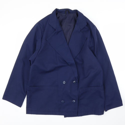 Laure of Leicester Womens Blue   Jacket Blazer Size 14