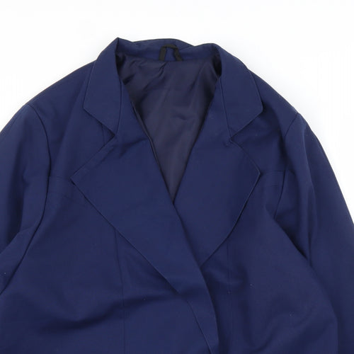 Laure of Leicester Womens Blue   Jacket Blazer Size 14