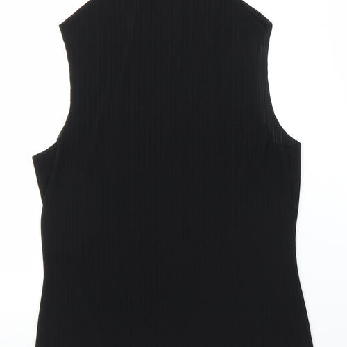 Preworn Womens Black   Basic Blouse Size S