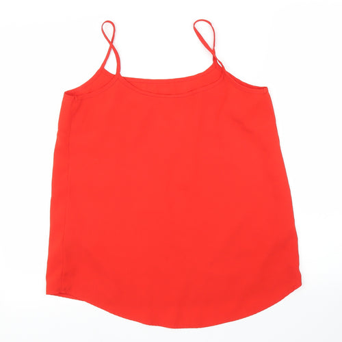 Primark Womens Red   Camisole Blouse Size 10