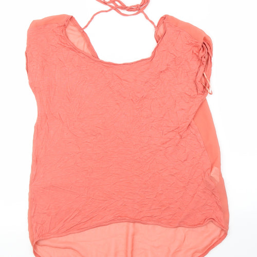 Stradavarius Womens Pink   Basic Blouse Size L