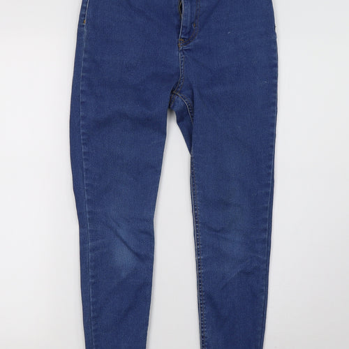 New Look Womens Blue  Denim Skinny Jeans Size 10 L25 in