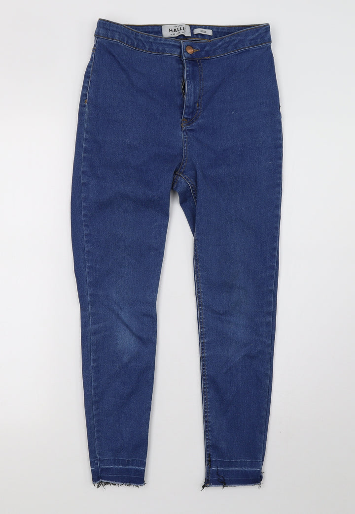 New Look Womens Blue Denim Skinny Jeans Size 10 L25 in