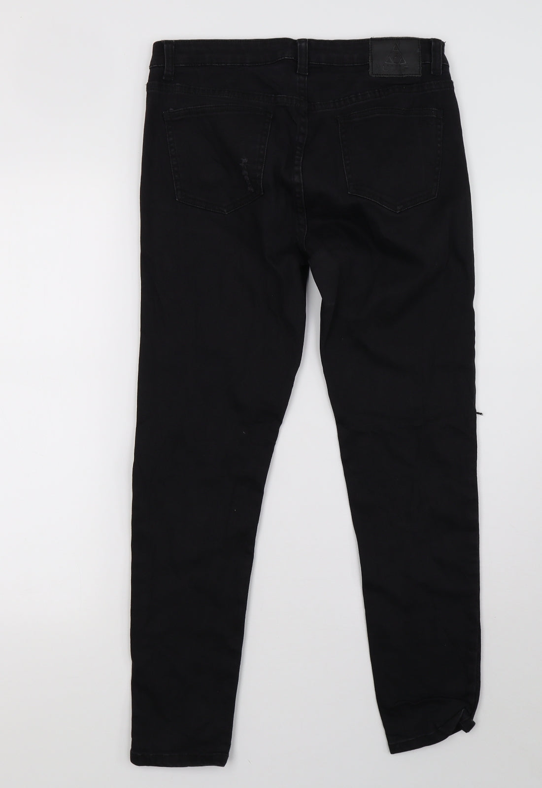UNIF Womens Black  Denim Skinny Jeans Size 10 L27 in