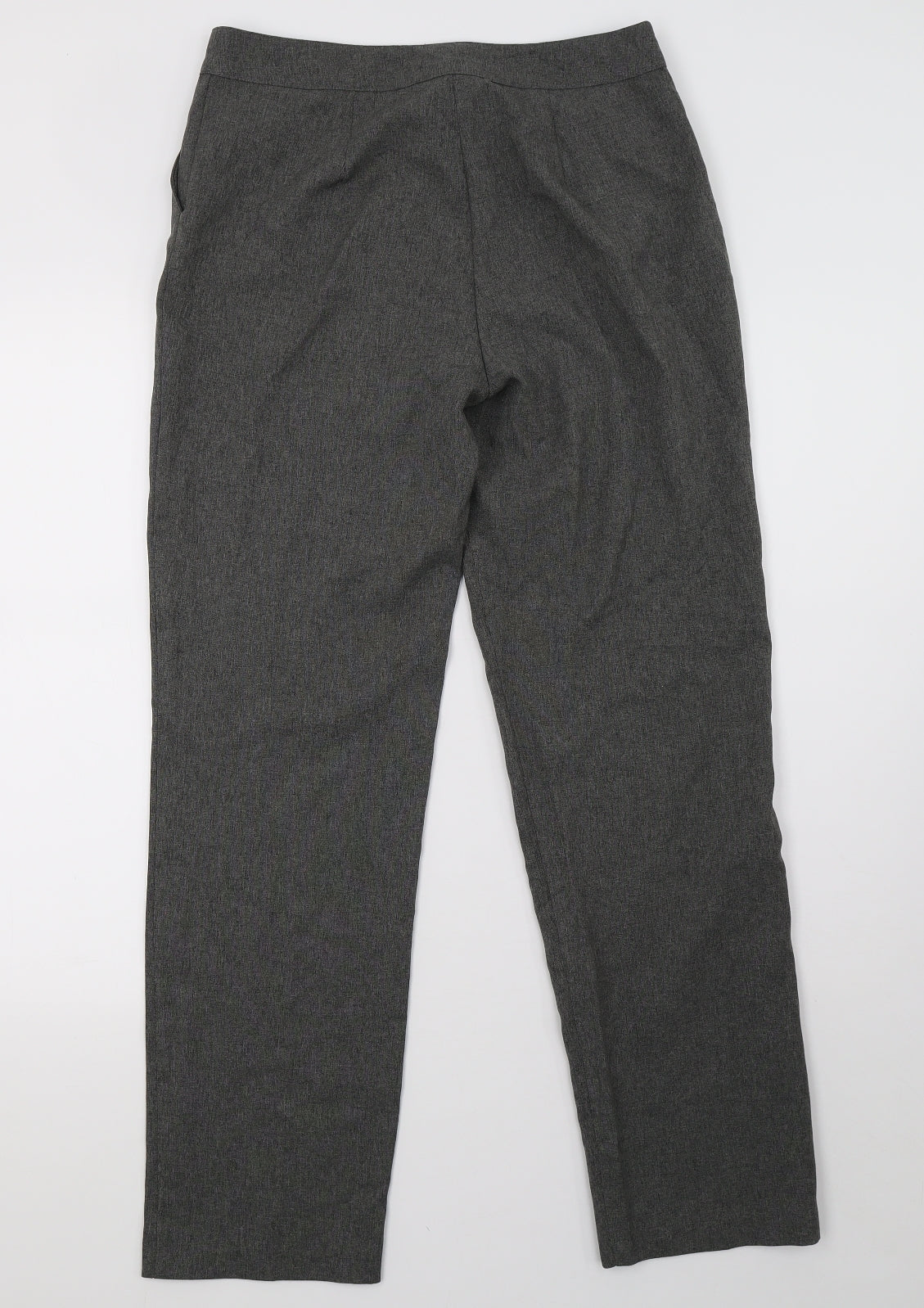 AMARANTO Womens Grey   Trousers  Size 10 L30 in