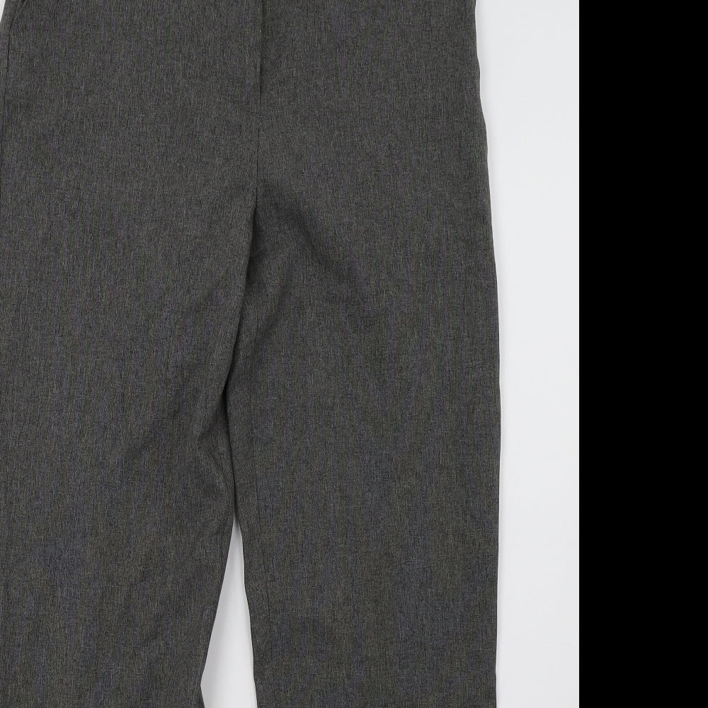 AMARANTO Womens Grey   Trousers  Size 10 L30 in