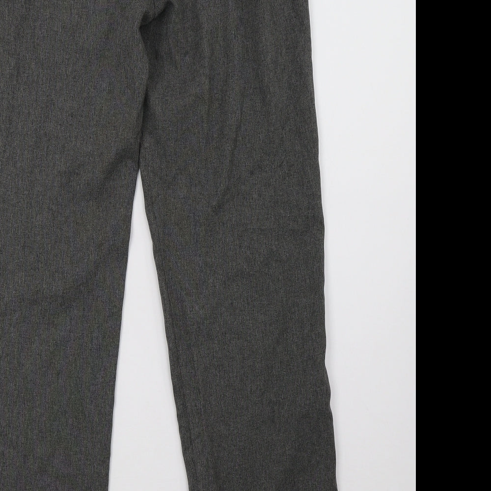 AMARANTO Womens Grey   Trousers  Size 10 L30 in
