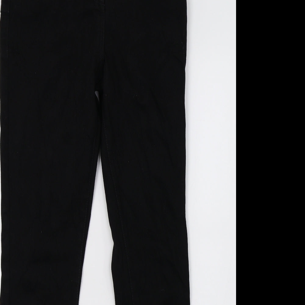 NEXT Womens Black  Denim Skinny Jeans Size 12 L30 in