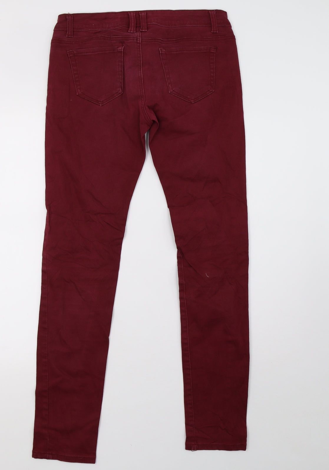 Reverse Womens Purple  Denim Mom Jeans Size 12 L31 in