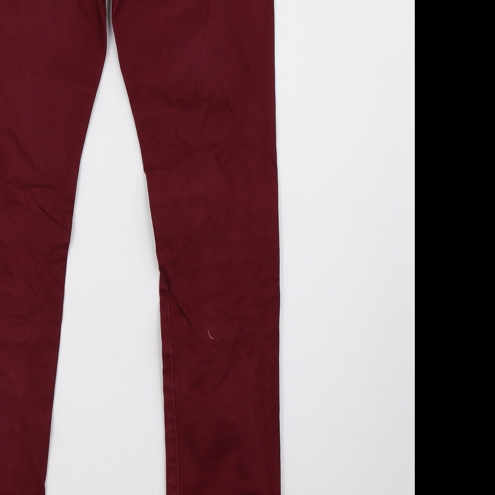Reverse Womens Purple  Denim Mom Jeans Size 12 L31 in