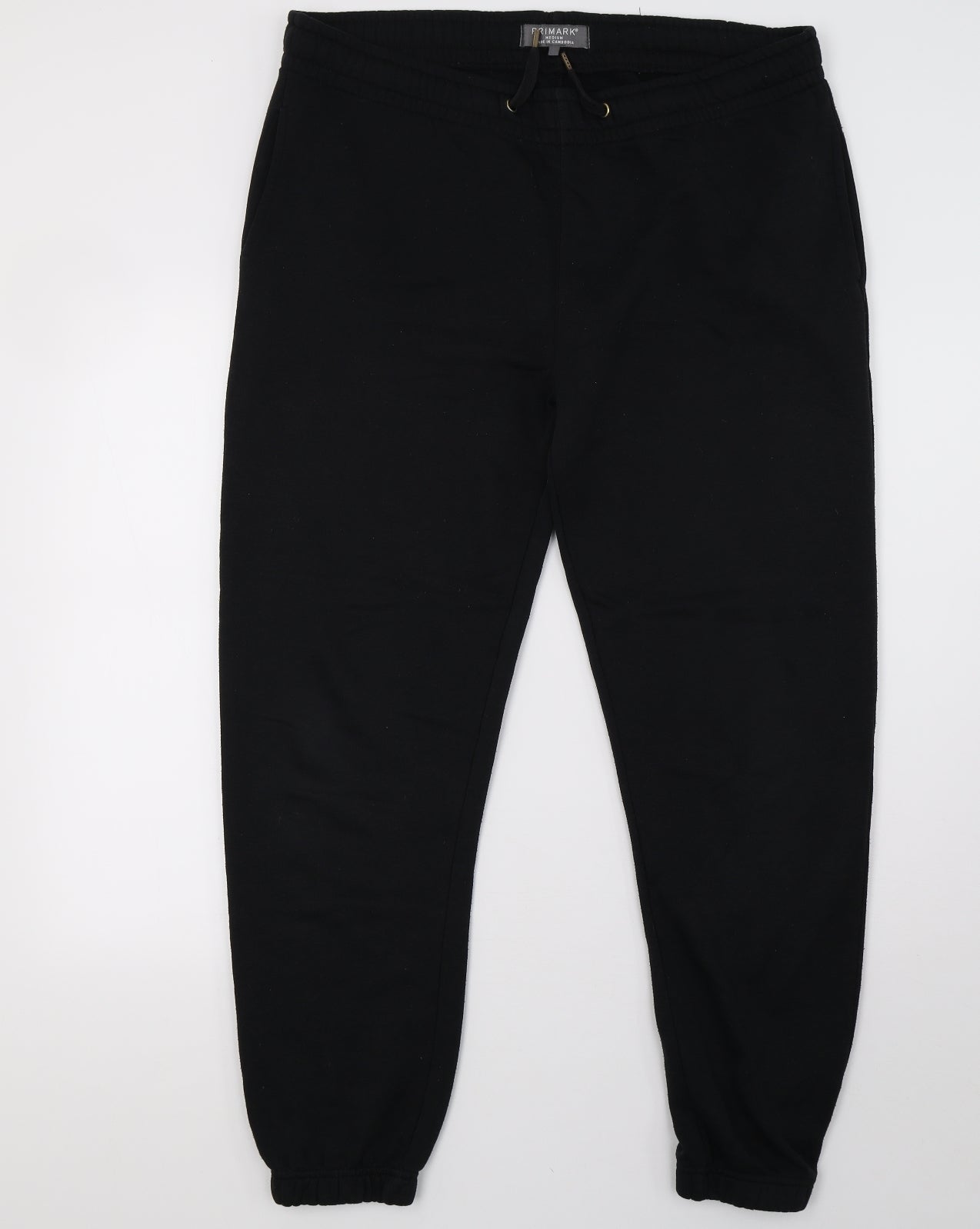 Primark Womens Black   Jogger Trousers Size M L30 in