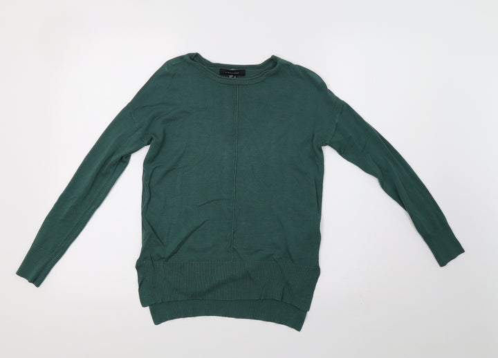 Primark Womens Green  Knit Pullover Sweatshirt Size 6