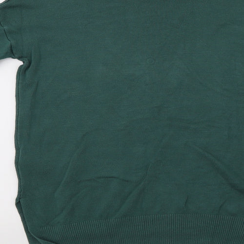Primark Womens Green  Knit Pullover Sweatshirt Size 6