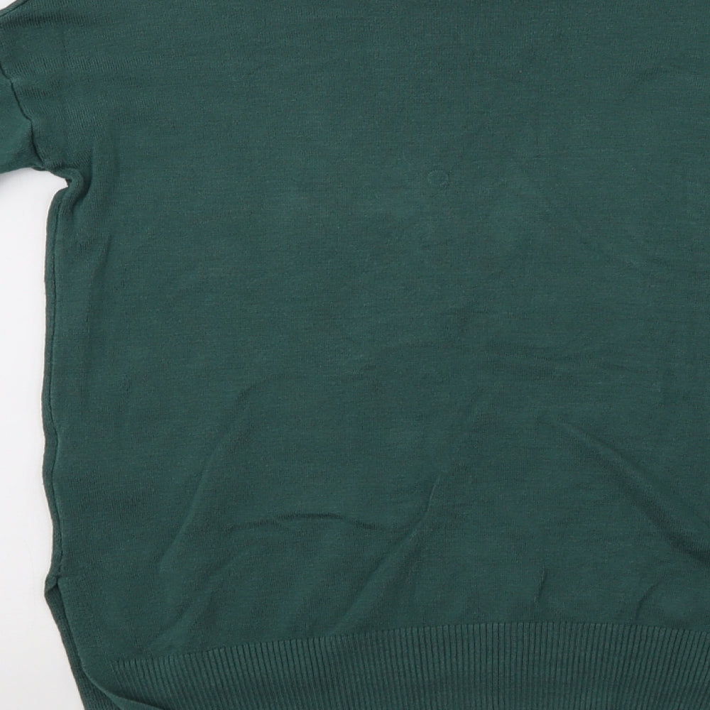 Primark Womens Green  Knit Pullover Sweatshirt Size 6