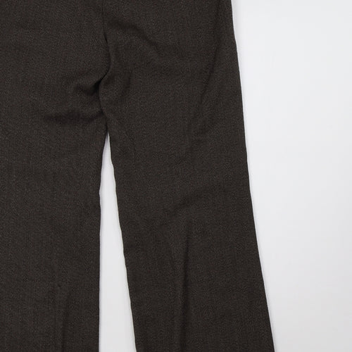 Dorothy Perkins Womens Brown   Trousers  Size 12 L31 in