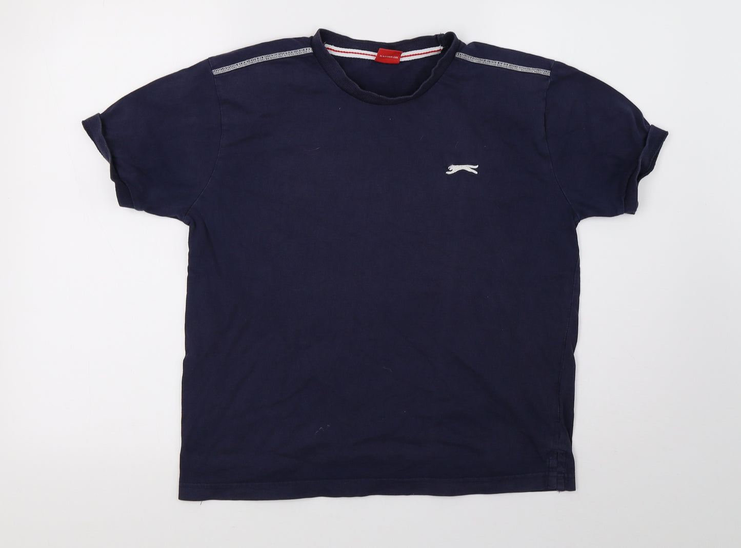 Slazenger Boys Blue   Basic T-Shirt Size 11-12 Years