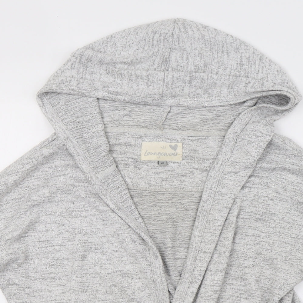 Sainsburys Womens Grey  Fleece  Pyjama Top Size XS