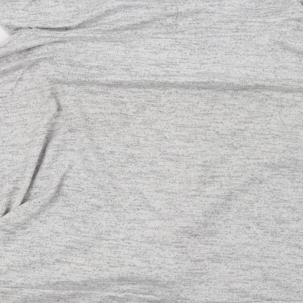 Sainsburys Womens Grey  Fleece  Pyjama Top Size XS