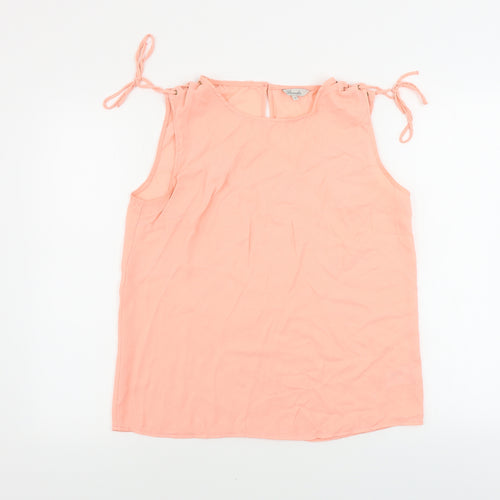 Peacocks  Womens Pink   Basic Blouse Size 12