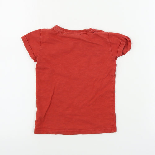 NEXT  Boys Red Paisley  Basic T-Shirt Size 3 Years  - batman