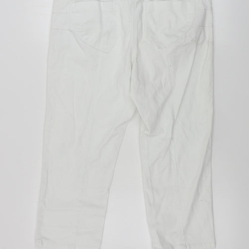 Simply Wow  Womens White   Cropped Jeans Size 34 in L20 in