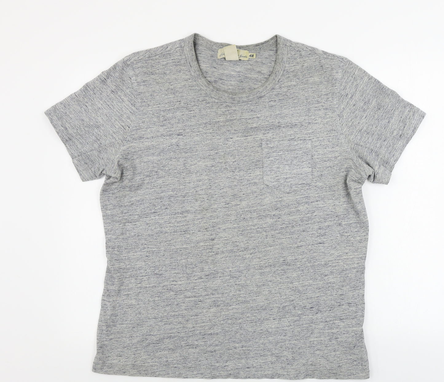 H&M  Womens Grey   Basic T-Shirt Size XL