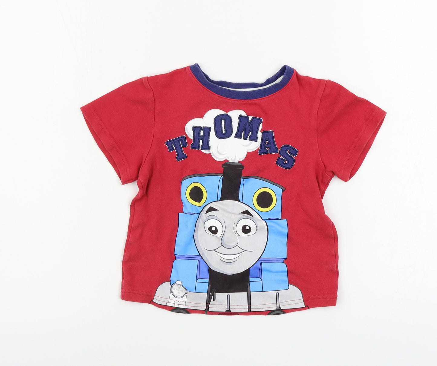 Mini Club Boys Red   Basic T-Shirt Size 4-5 Years