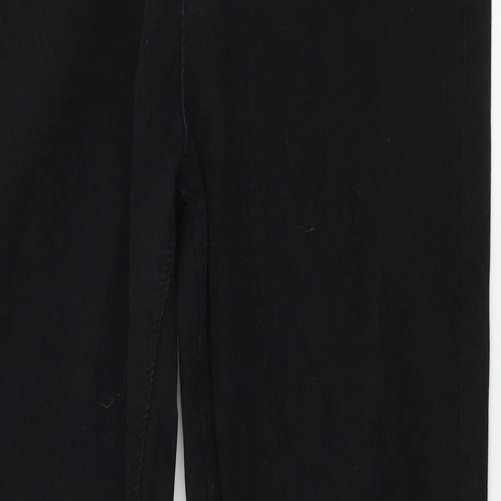 Kangol  Womens Black   Skinny Jeans Size 14 L28 in