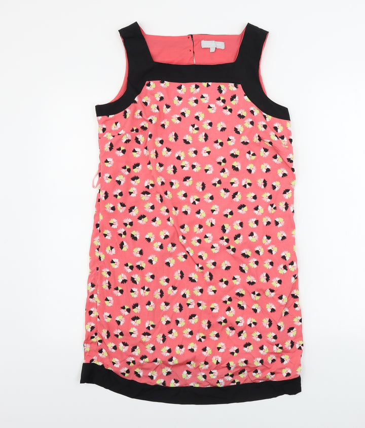 Red Herring  Womens Pink Floral  A-Line  Size 10