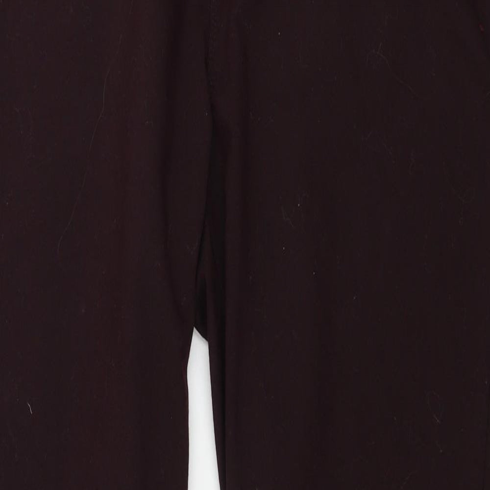 Eden  Womens Red   Jegging Trousers Size 16 L29 in
