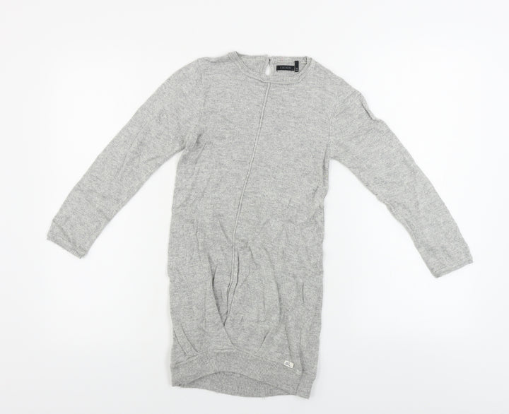 IKKS Womens Grey Bodycon Size 8
