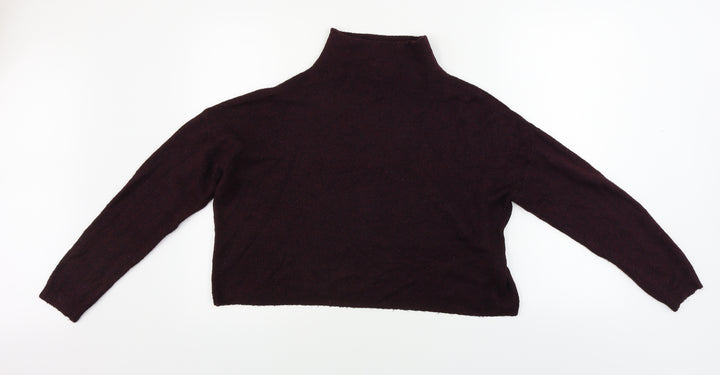 New Look Womens Purple Pullover Jumper Size M