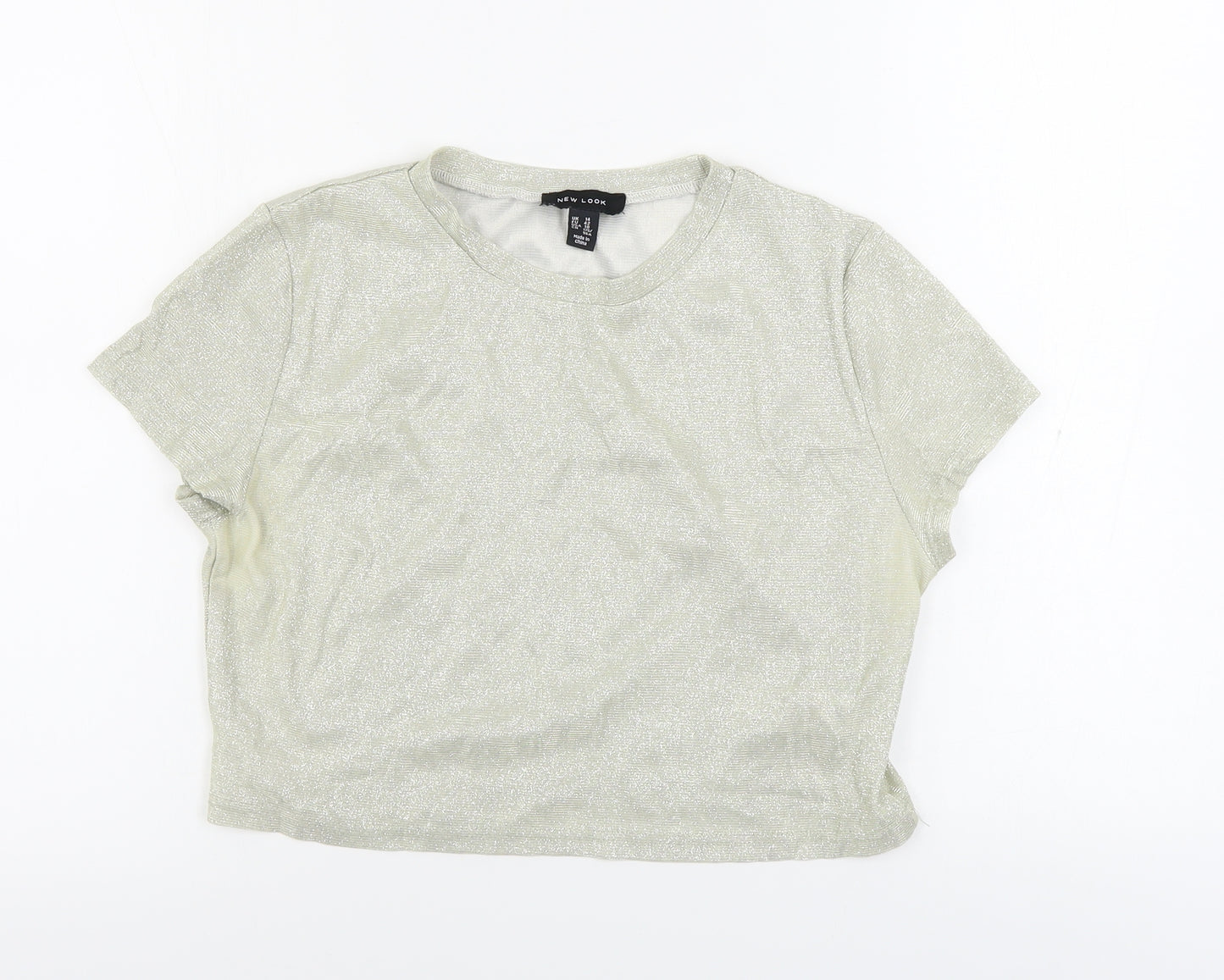 New Look  Womens Beige   Basic T-Shirt Size 14
