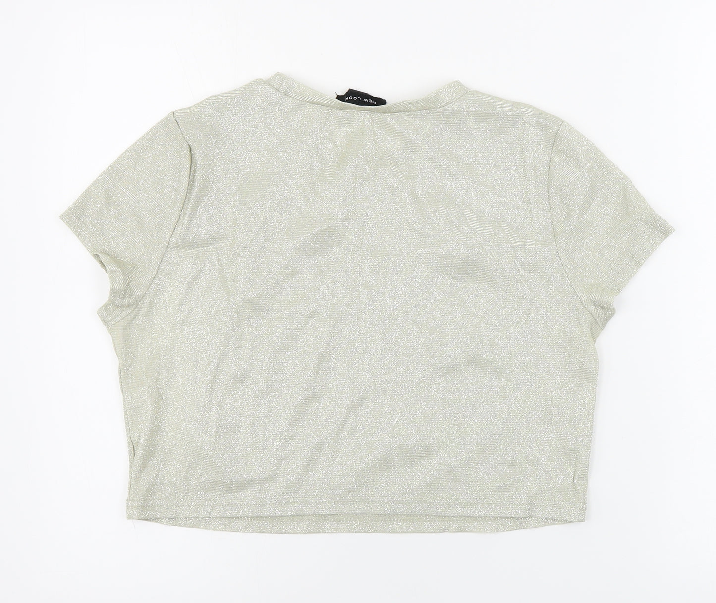 New Look  Womens Beige   Basic T-Shirt Size 14