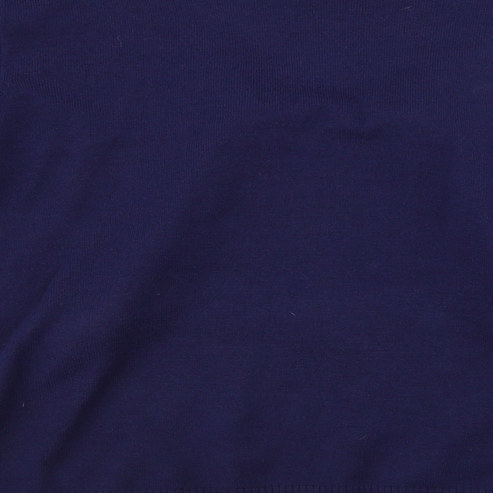 George  Mens Blue   Pullover Jumper Size L  - Christmas Jumper