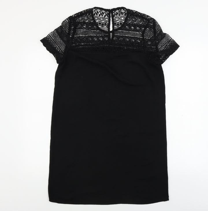 New Look Womens Black A-Line Size 10