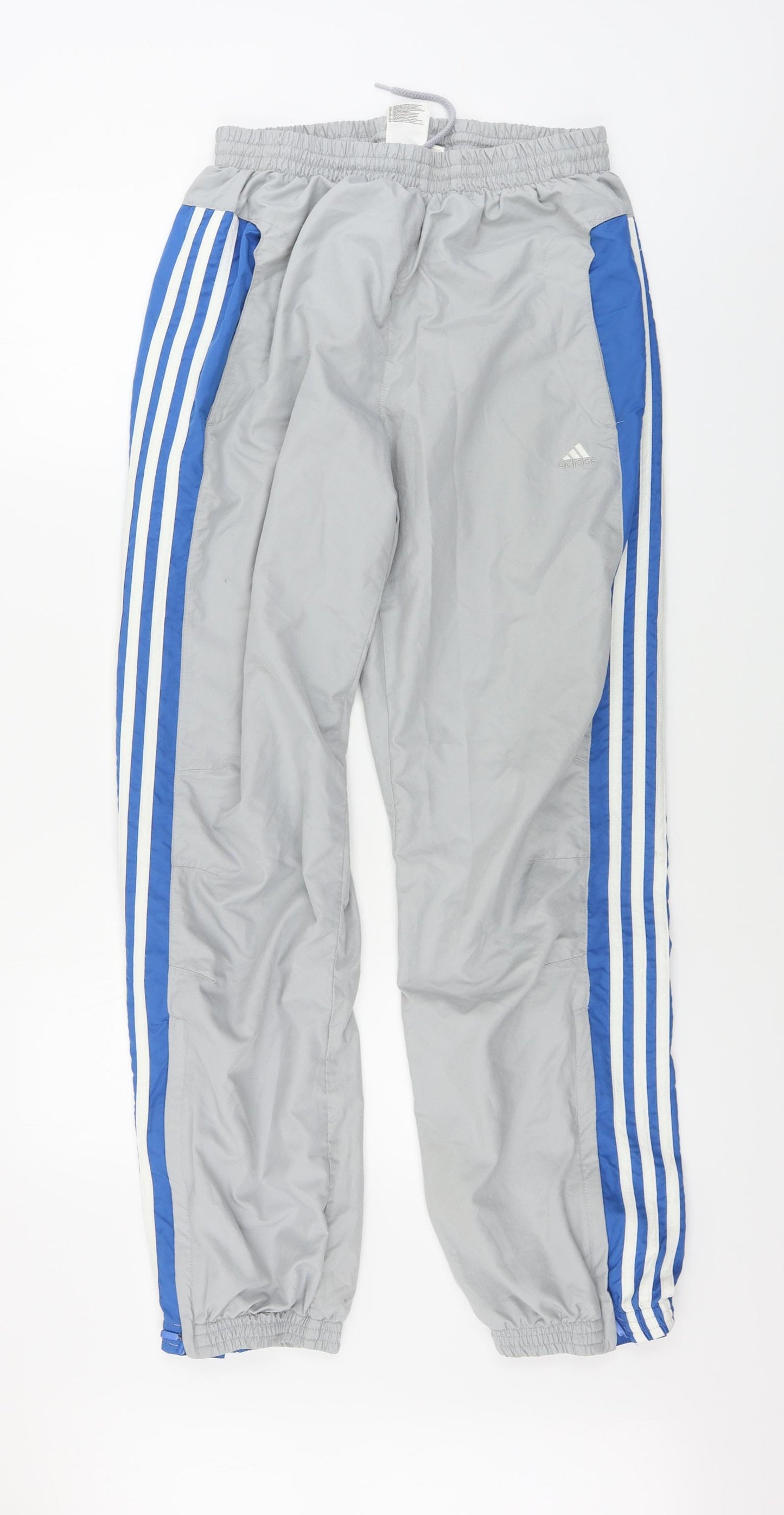 adidas  Mens Grey   Sweatpants Trousers Size M L27 in