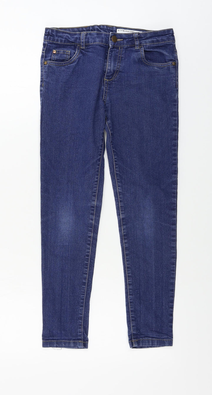 Very Girls Blue Straight Jeans Size 11 Years