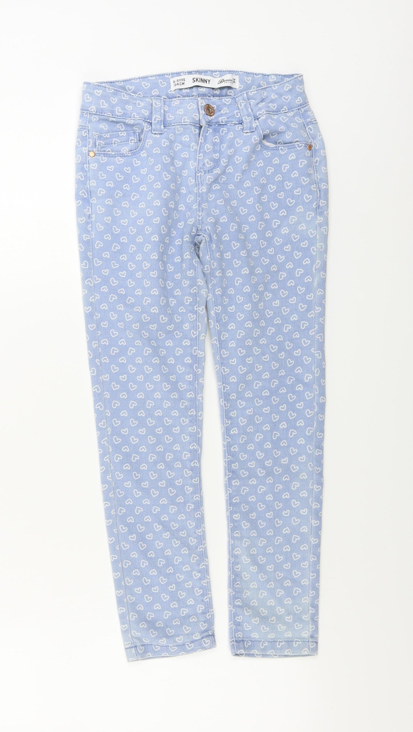 denim co Girls Blue   Skinny Jeans Size 9-10 Years