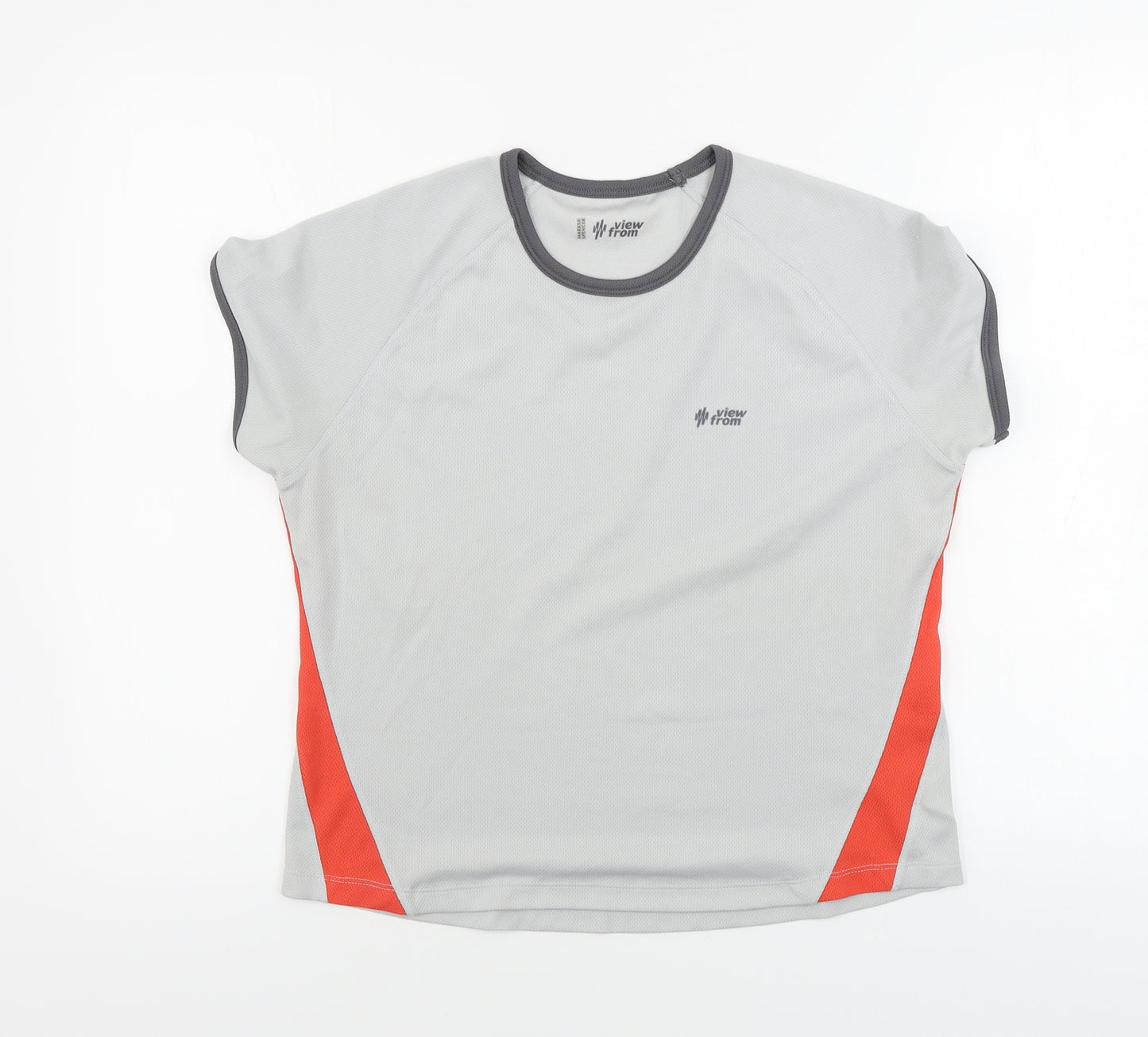 Marks and Spencer  Womens Grey   Basic T-Shirt Size 12