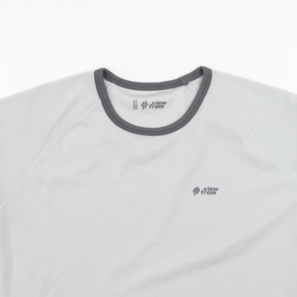 Marks and Spencer  Womens Grey   Basic T-Shirt Size 12