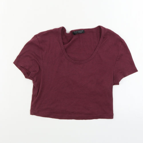 Topshop  Girls Pink   Basic T-Shirt Size 10 Years