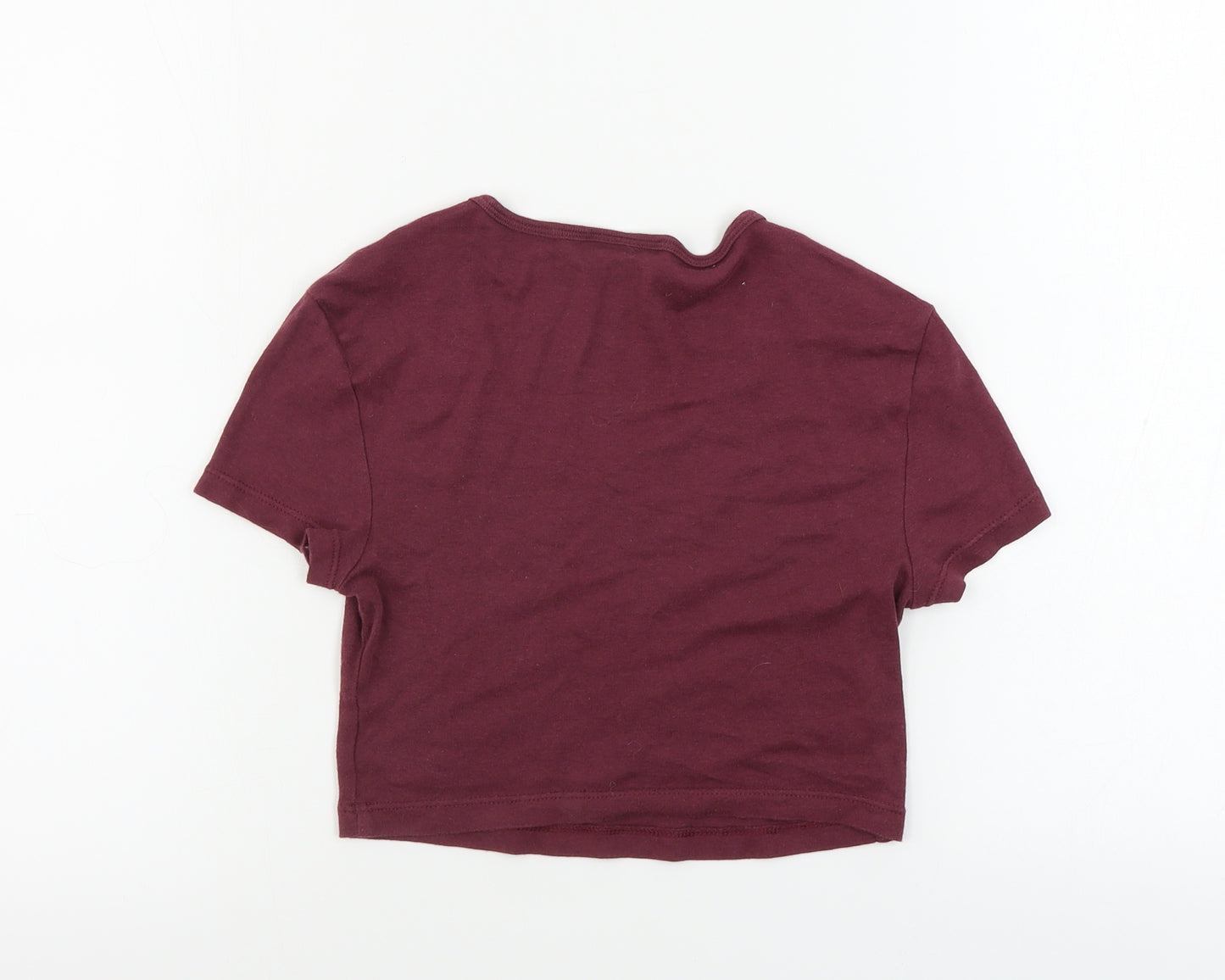 Topshop  Girls Pink   Basic T-Shirt Size 10 Years
