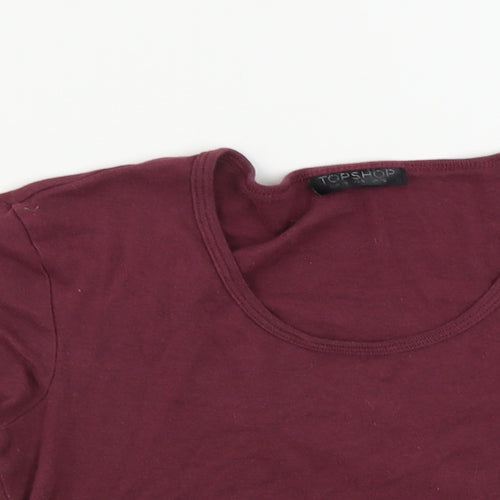 Topshop  Girls Pink   Basic T-Shirt Size 10 Years