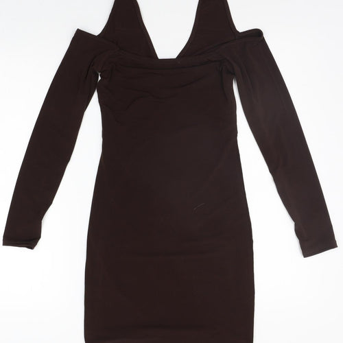 New Look Womens Brown   A-Line  Size 6