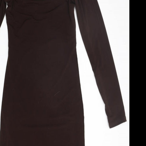 New Look Womens Brown   A-Line  Size 6