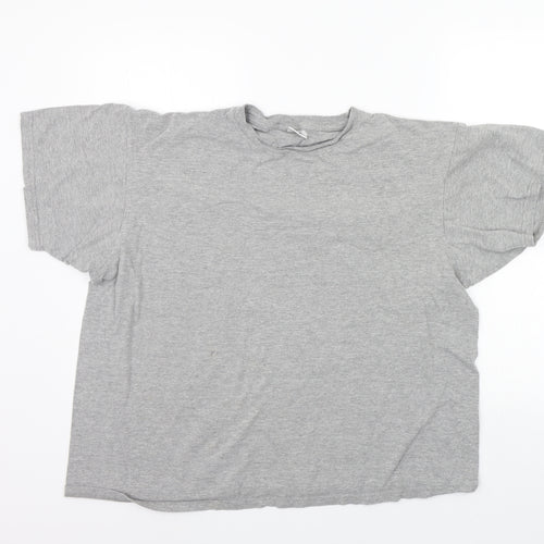 cts Womens Grey   Basic T-Shirt Size 2XL
