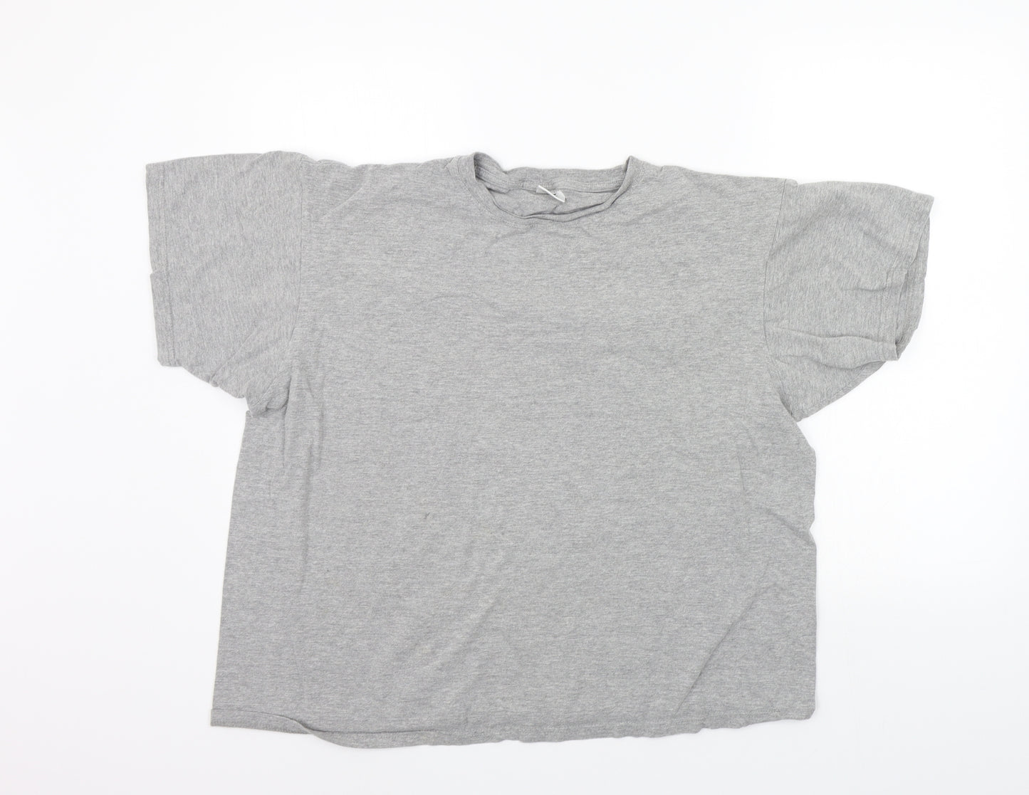cts Womens Grey   Basic T-Shirt Size 2XL