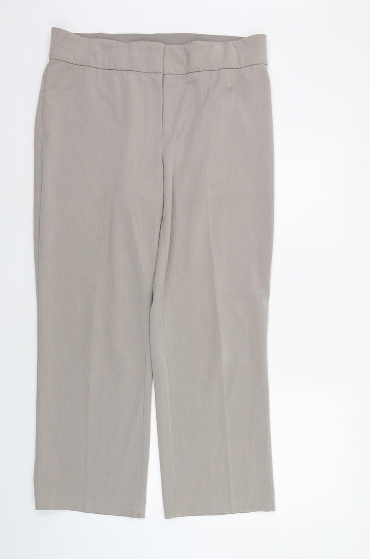 Artigiano Womens Black Trousers Size 16 L26 in
