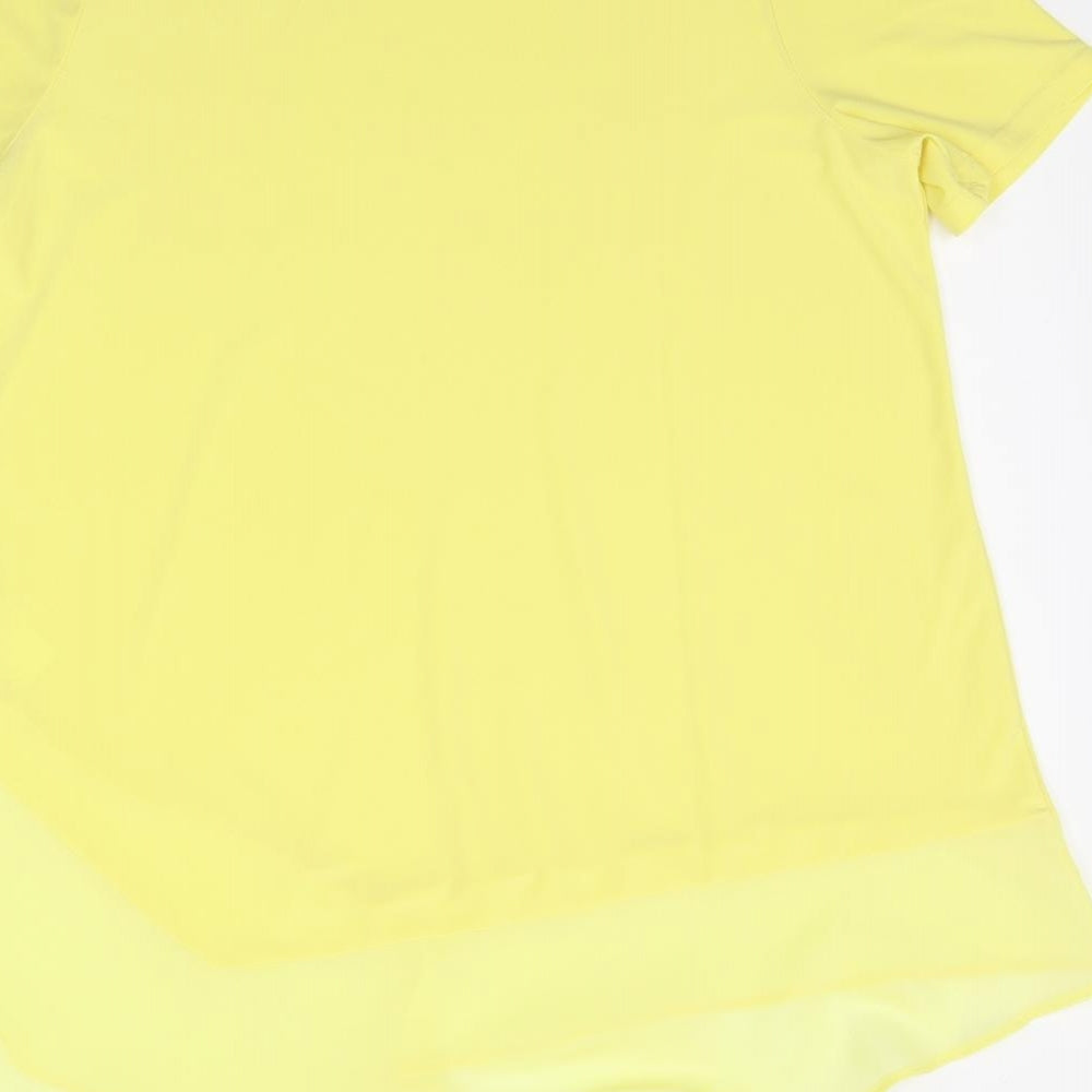 Julpia Womens White   T-Shirt Dress  Size 16